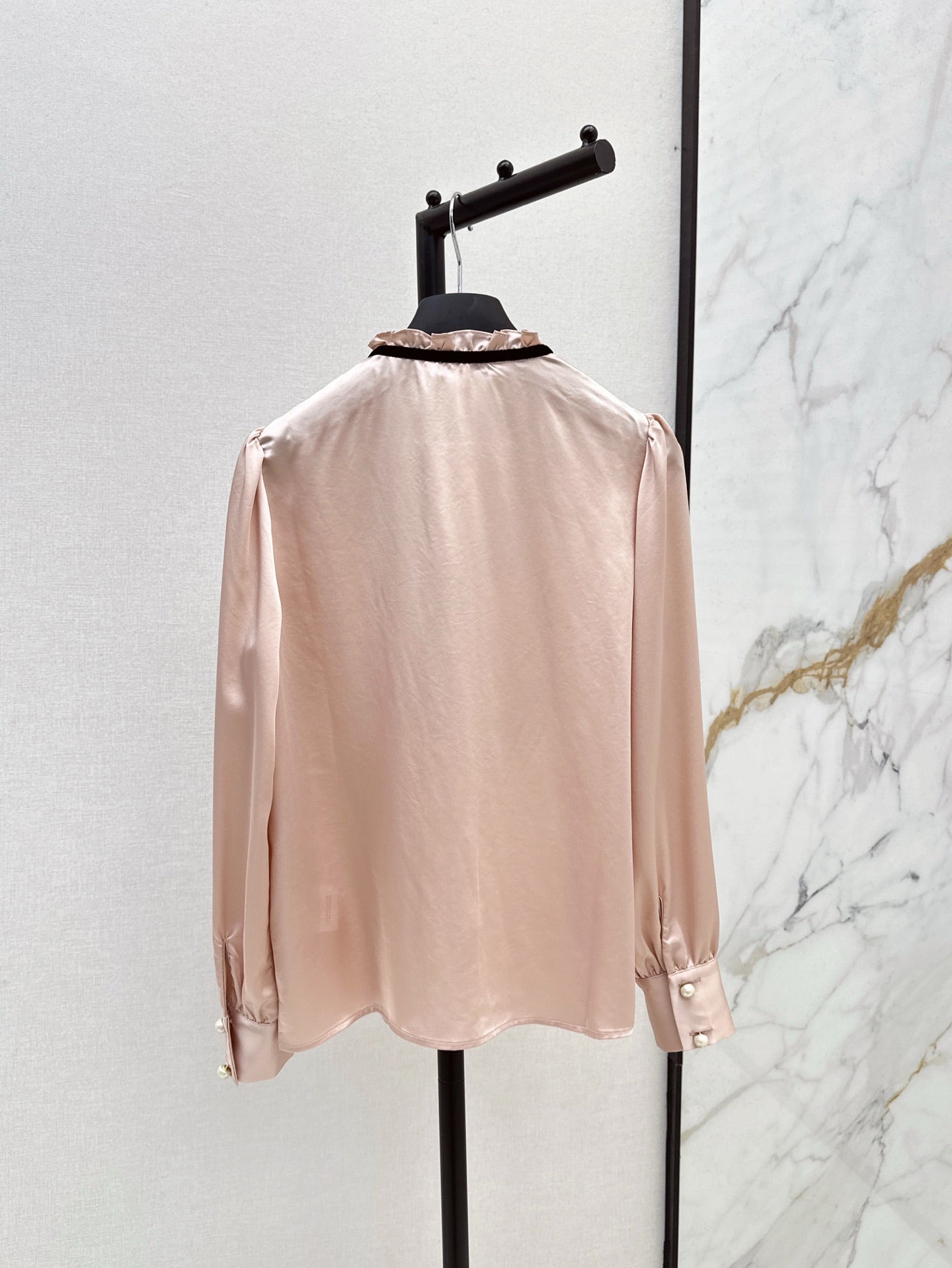 D 25ss ruffle shirt
