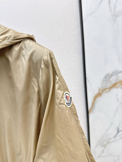 Mo 25ss hooded long coat parkas