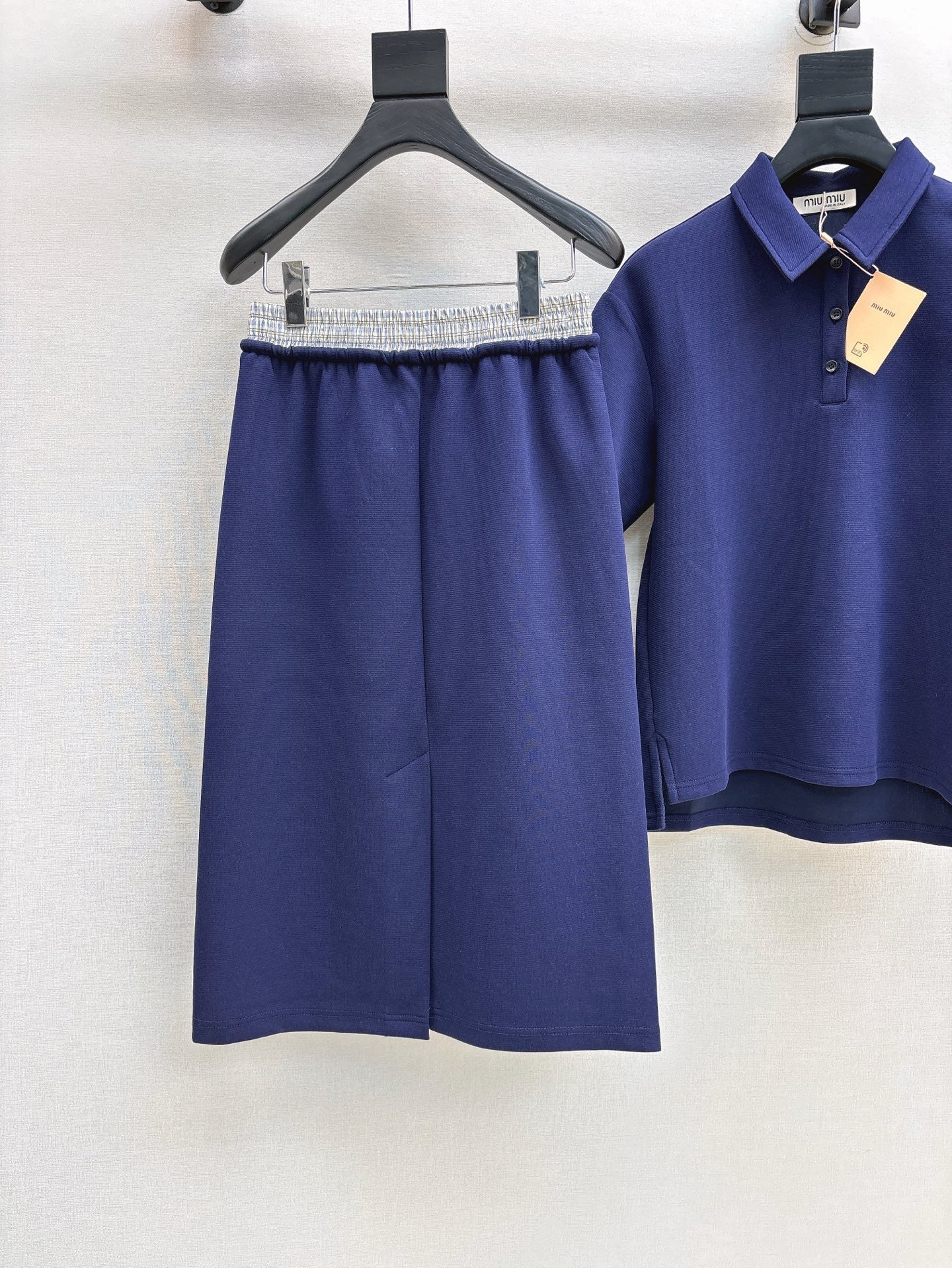 Mi 25ss polo skirt set
