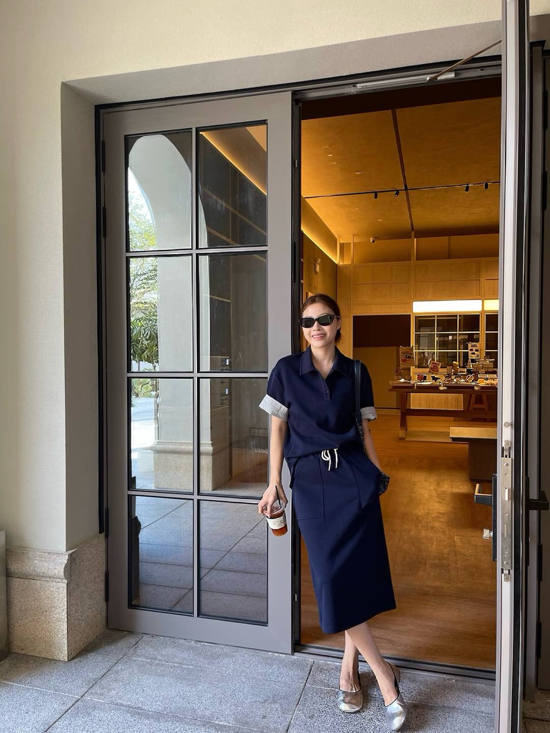 Mi 25ss polo skirt set