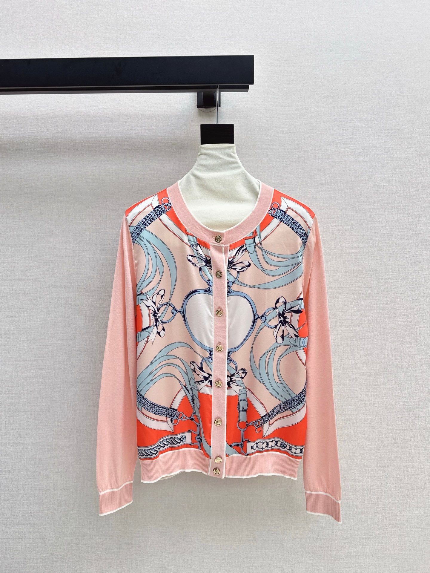 H 25ss knit cardigan