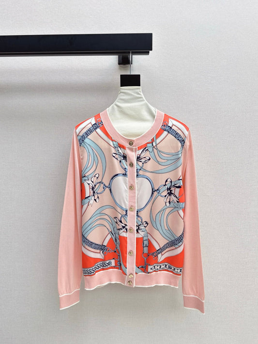 H 25ss knit cardigan