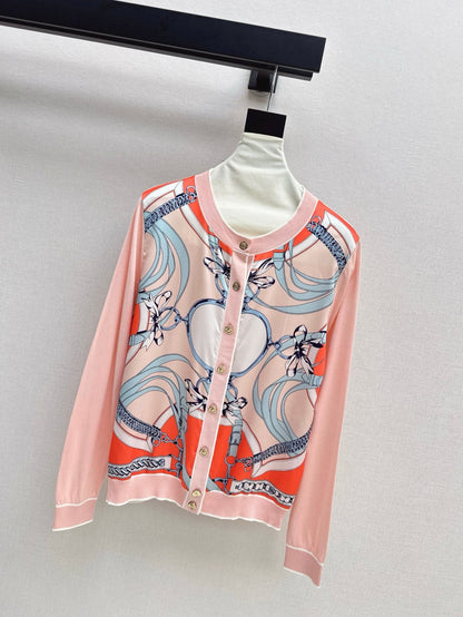 H 25ss knit cardigan
