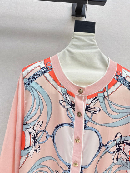 H 25ss knit cardigan
