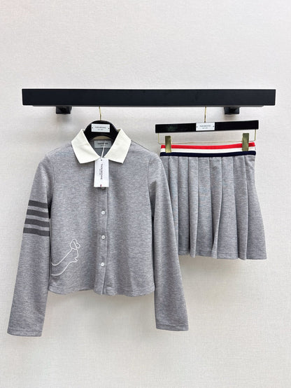 Th 25ss preppy suit