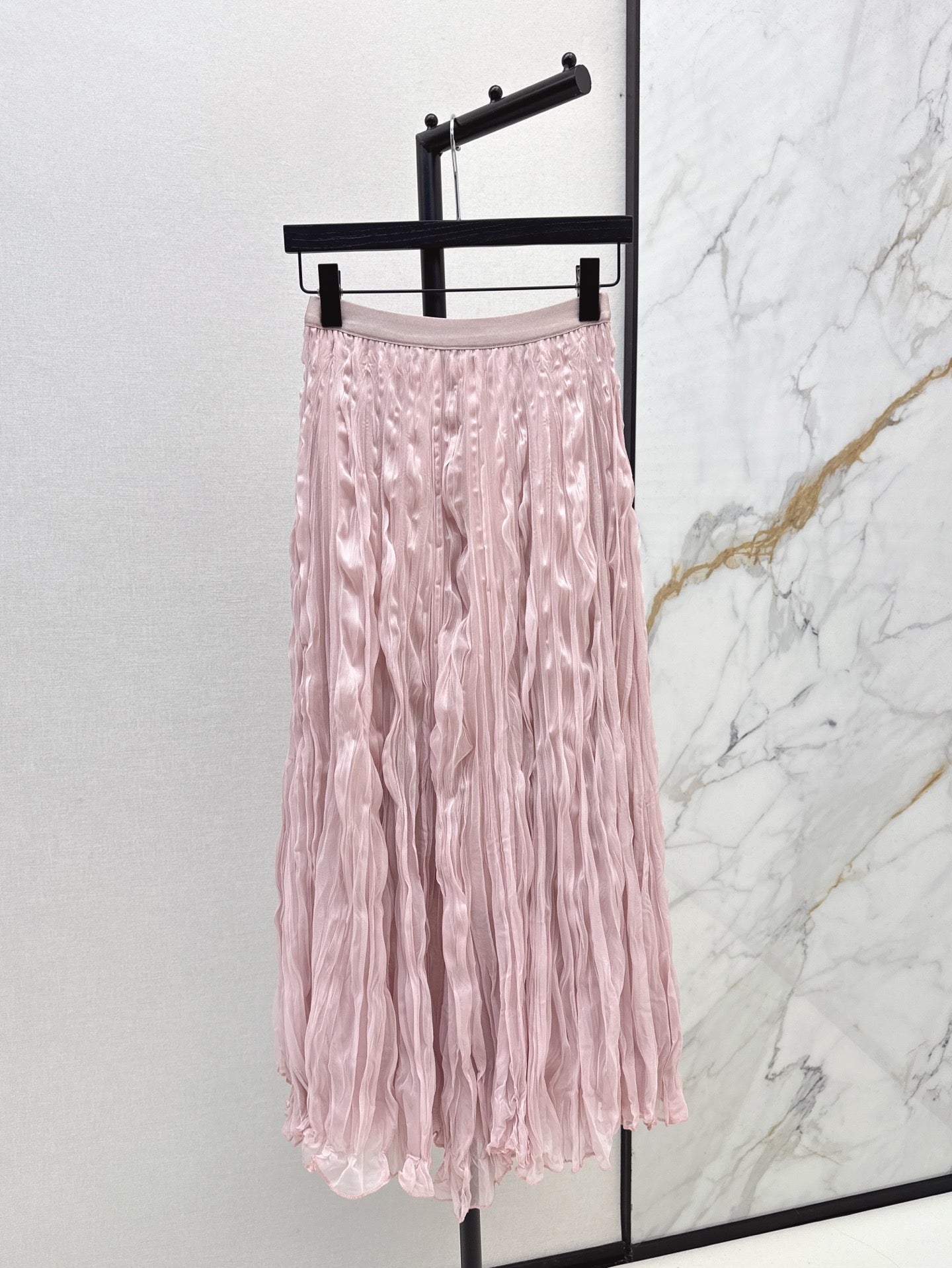 D 25ss pleated skirt