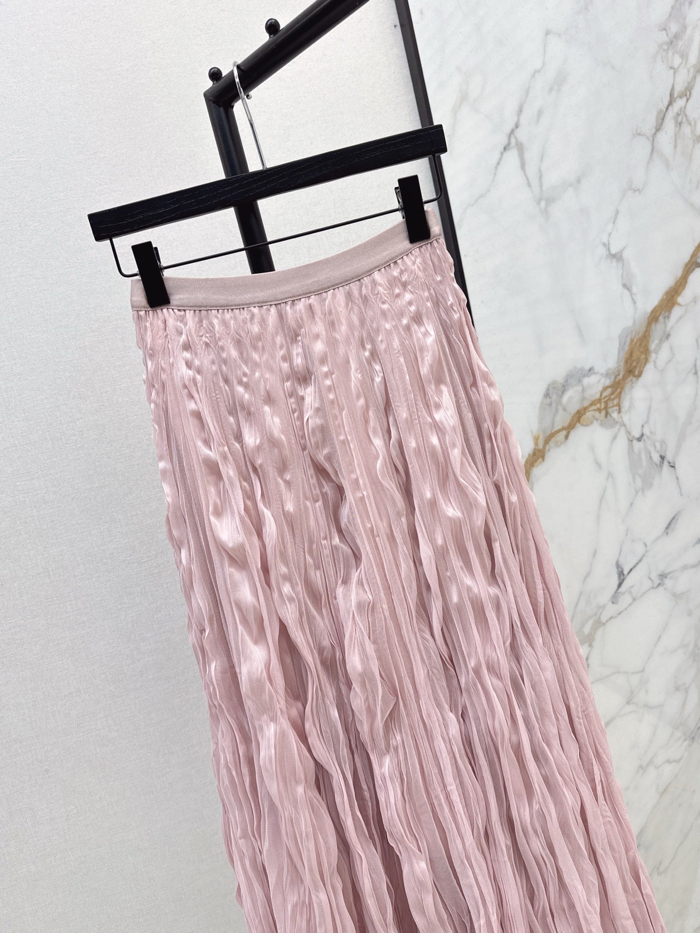 D 25ss pleated skirt