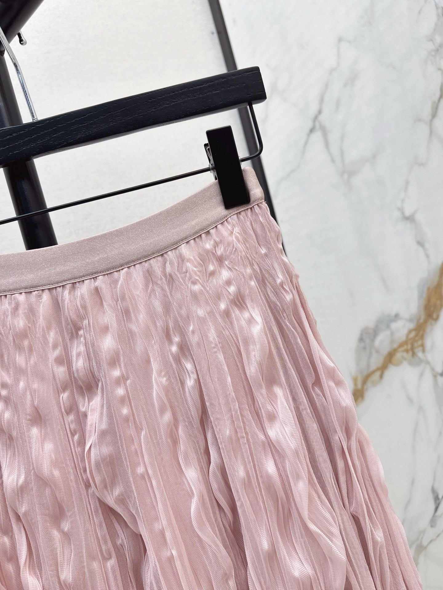 D 25ss pleated skirt