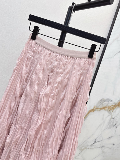 D 25ss pleated skirt