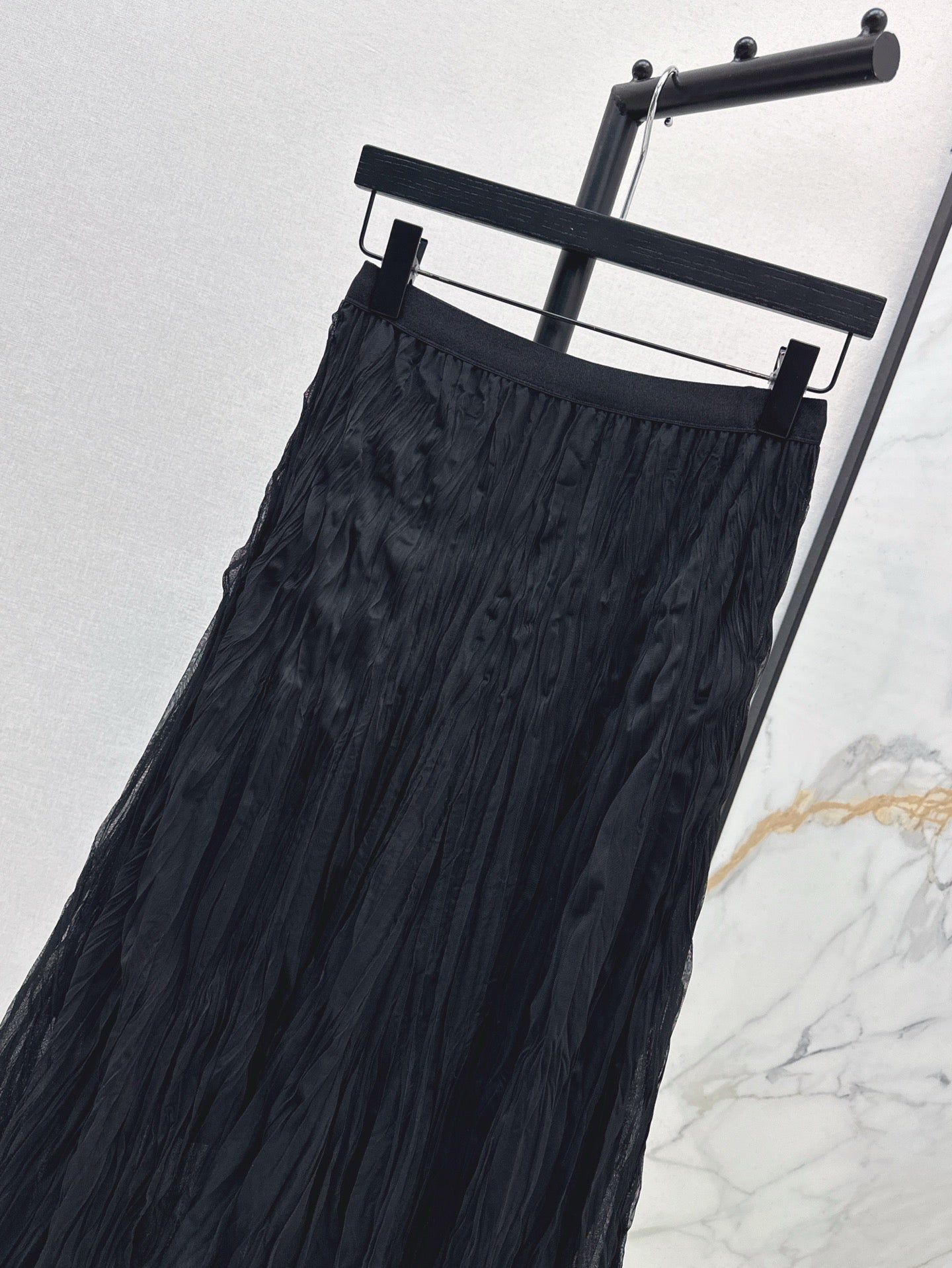 D 25ss pleated skirt