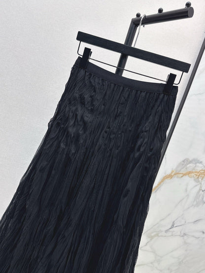 D 25ss pleated skirt