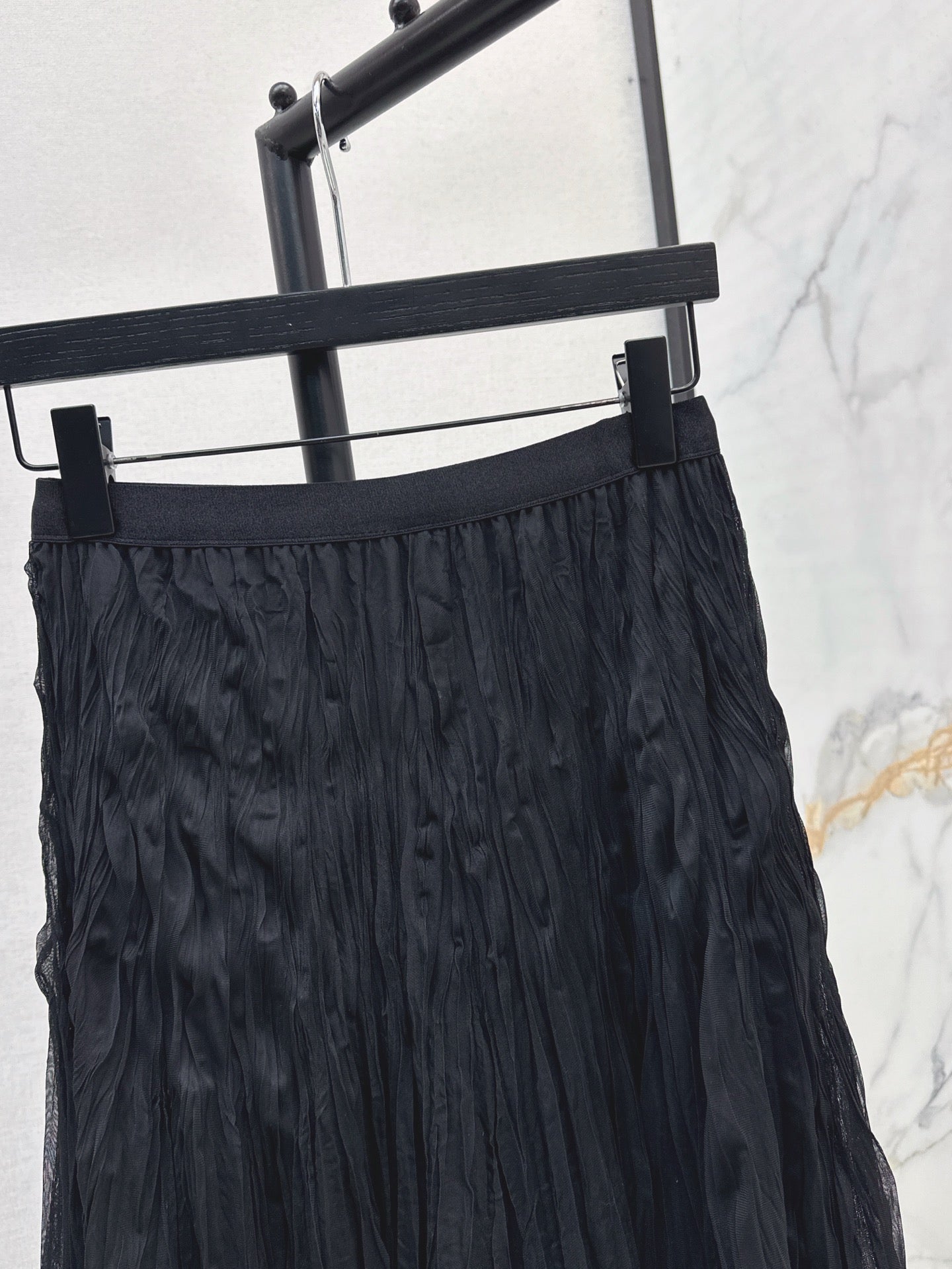D 25ss pleated skirt