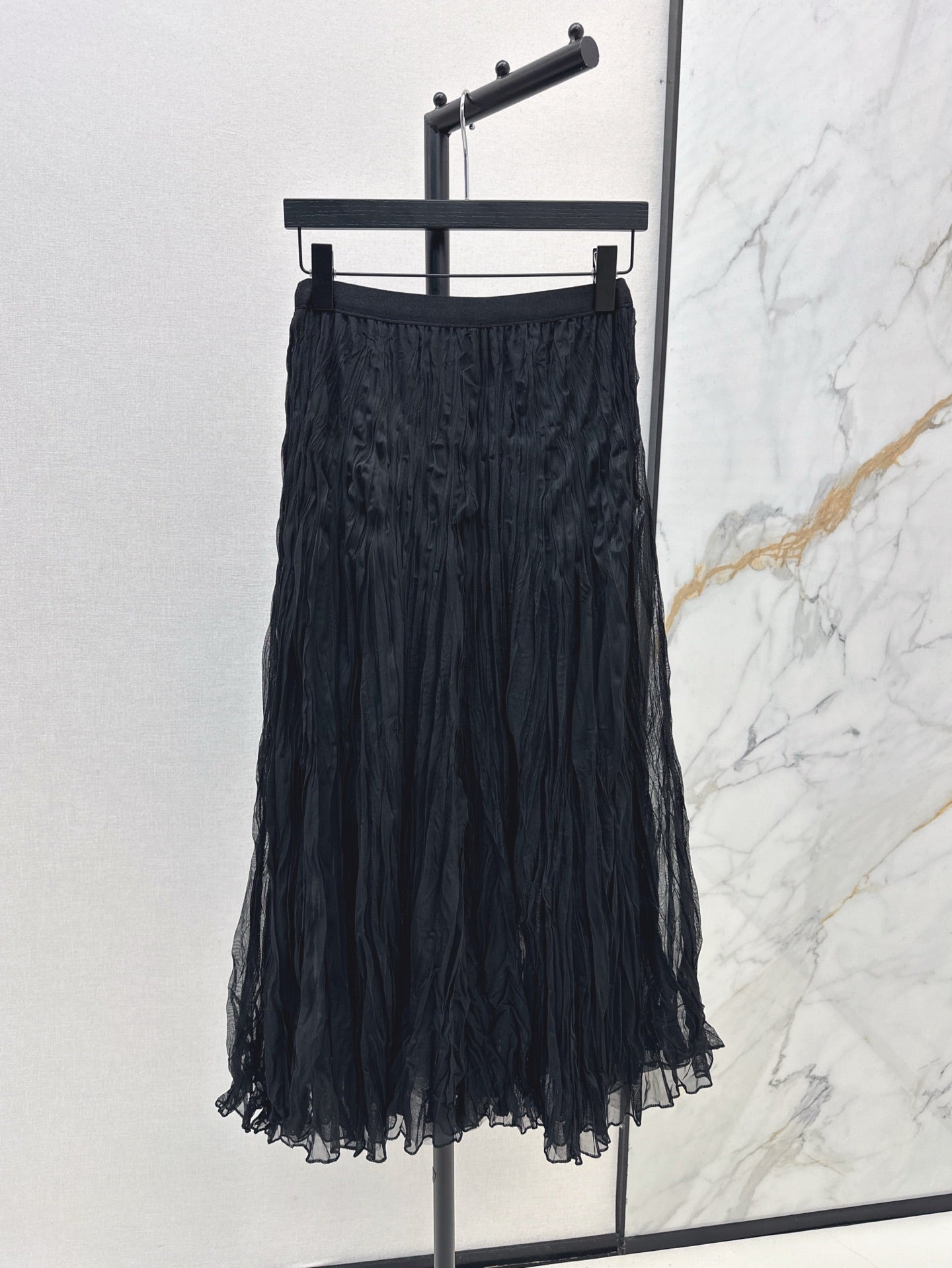 D 25ss pleated skirt