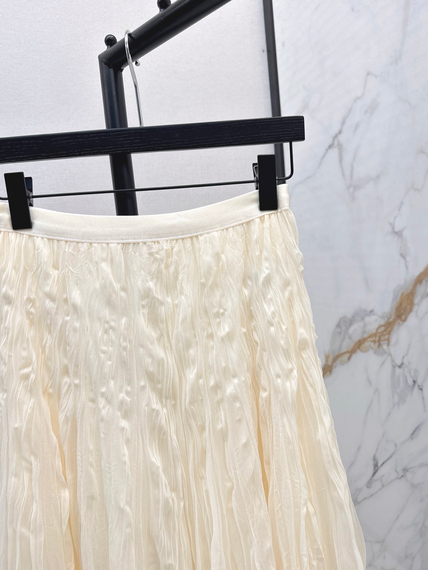 D 25ss pleated skirt