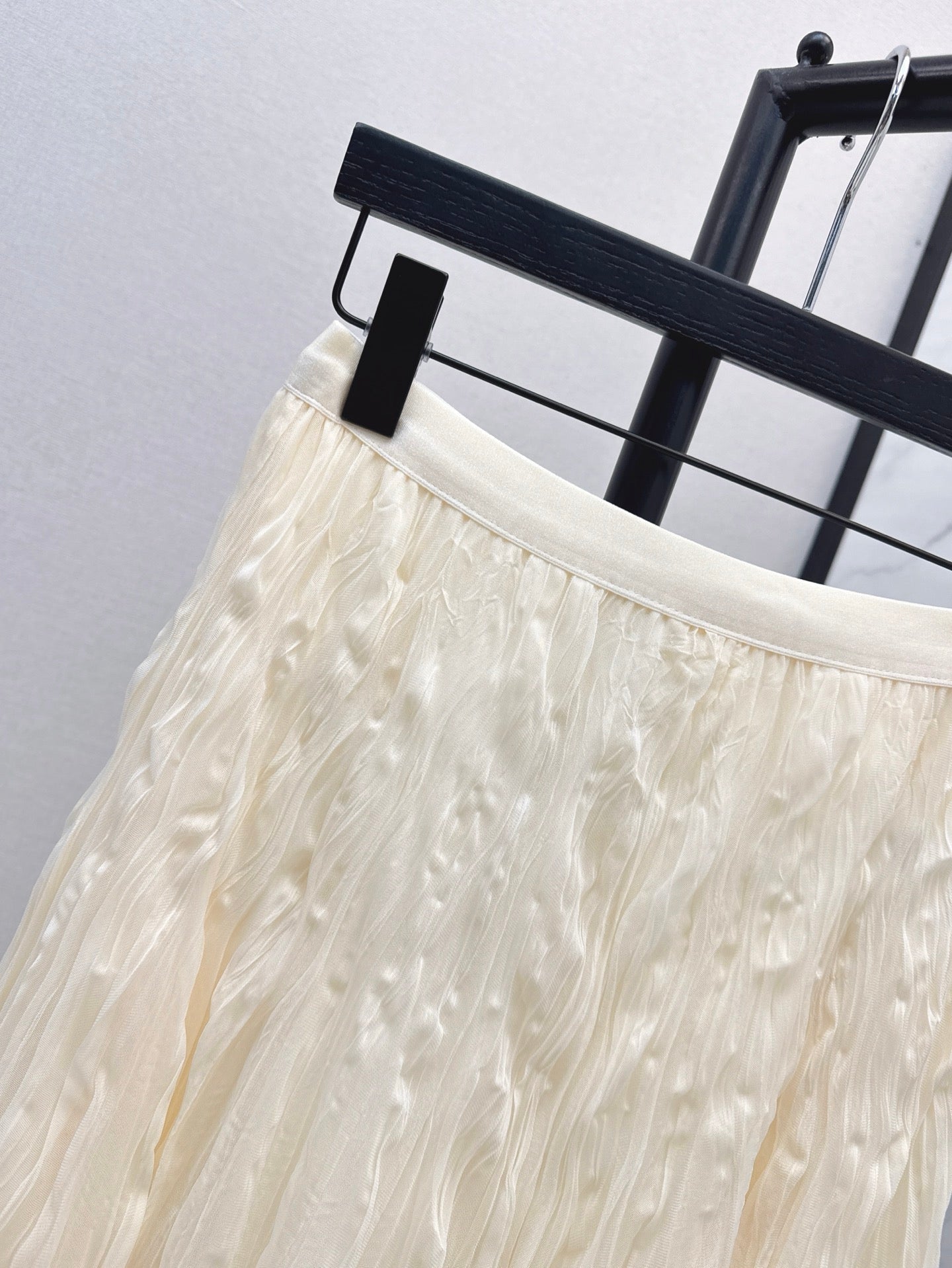 D 25ss pleated skirt