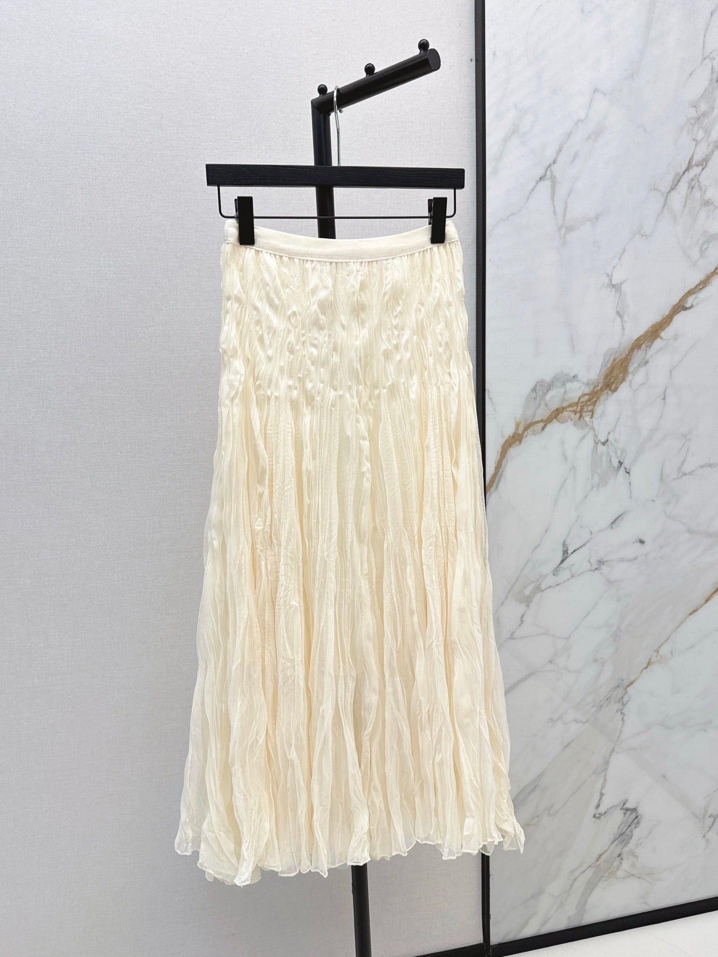 D 25ss pleated skirt