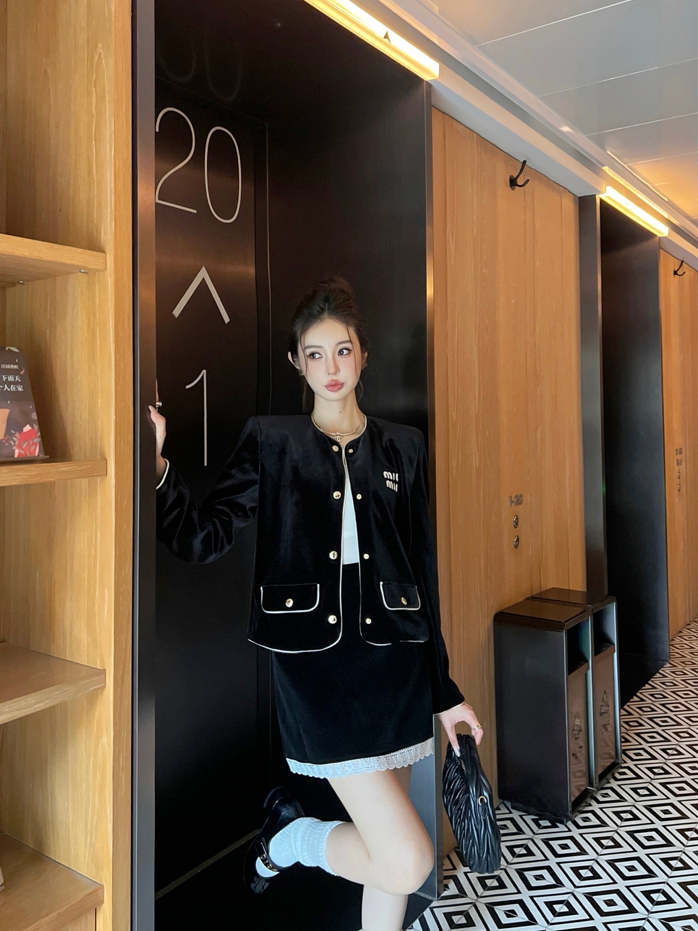 Mi 25ss flocking jacket