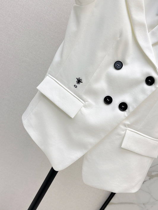 D 25ss slant collar vest