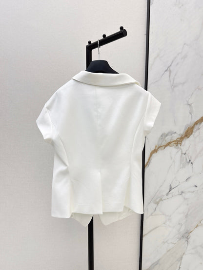 D 25ss slant collar vest