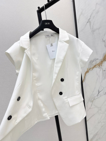 D 25ss slant collar vest