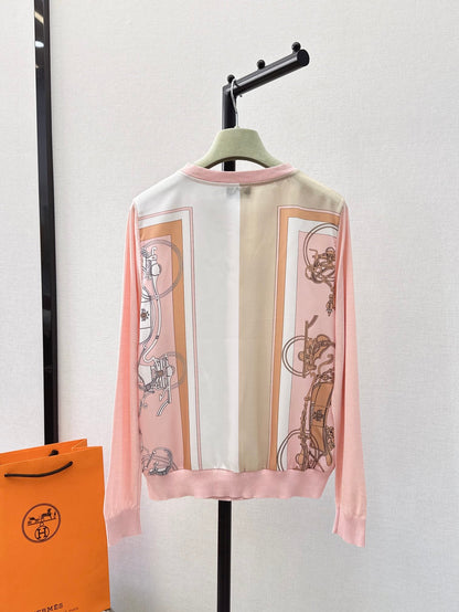 H 24ss knit cardigan
