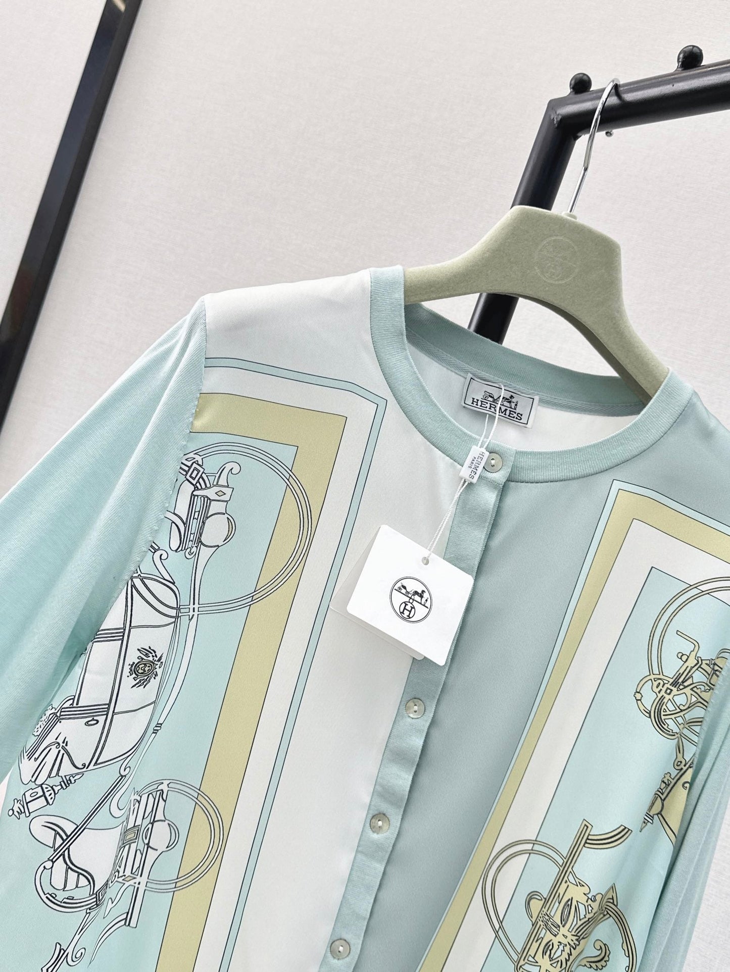 H 24ss knit cardigan