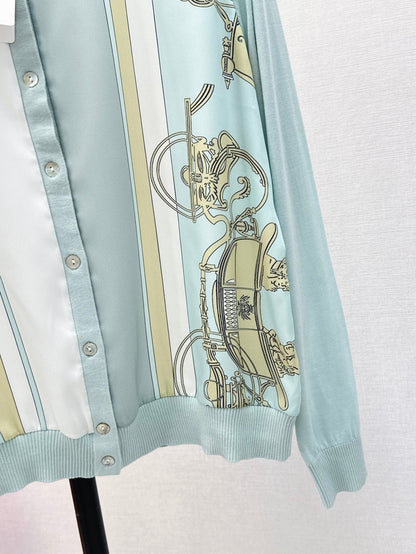 H 24ss knit cardigan