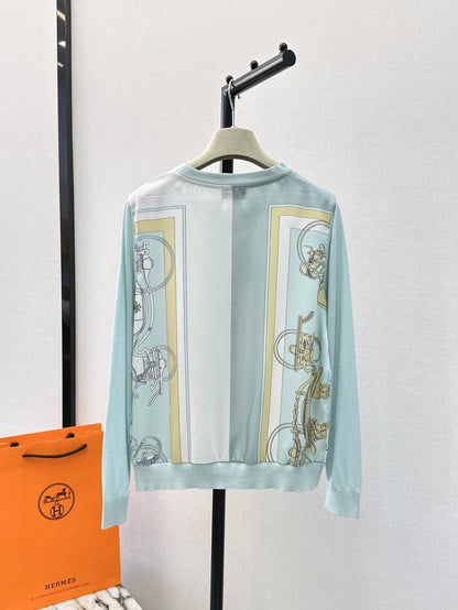 H 24ss knit cardigan