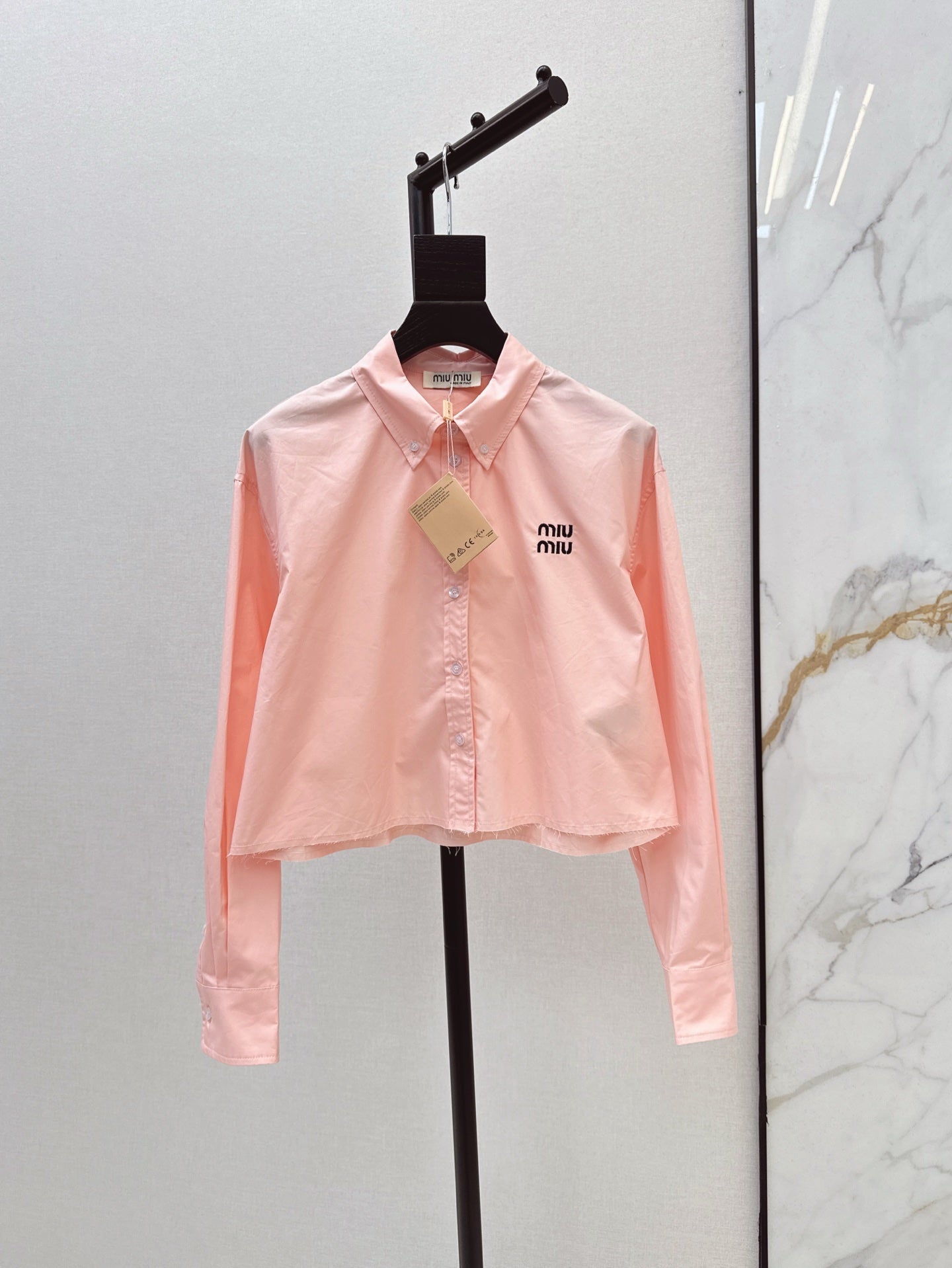 Mi 25ss embroidered shirt
