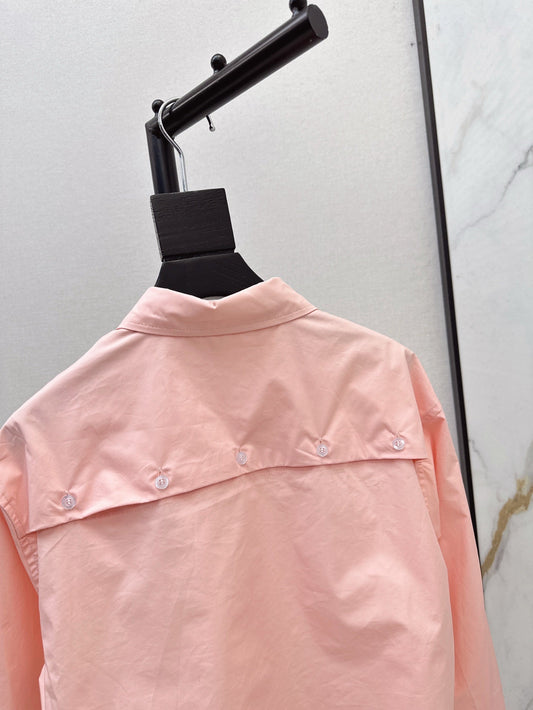 Mi 25ss embroidered shirt