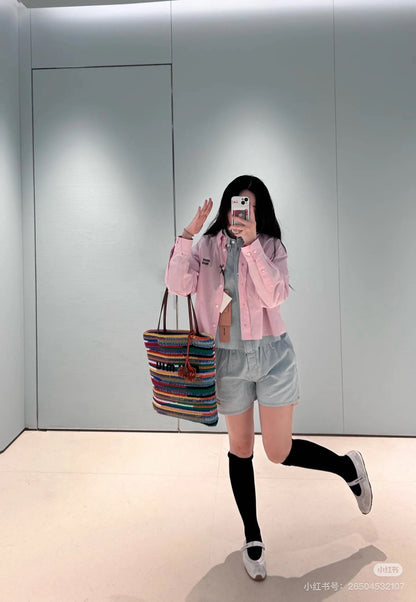Mi 25ss embroidered shirt