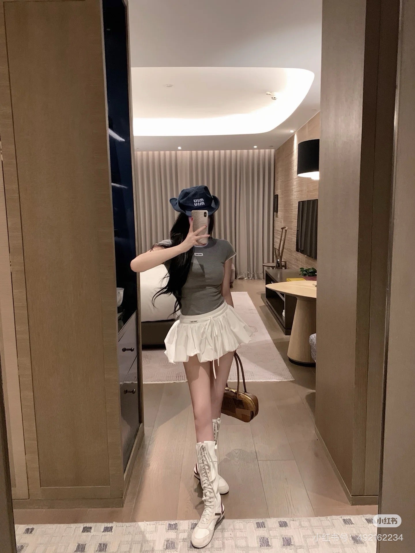 MI 25SS pleated skirt