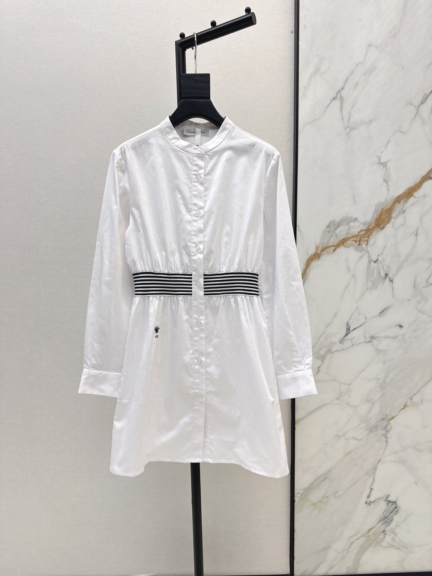 D 25ss webbing shirt dress