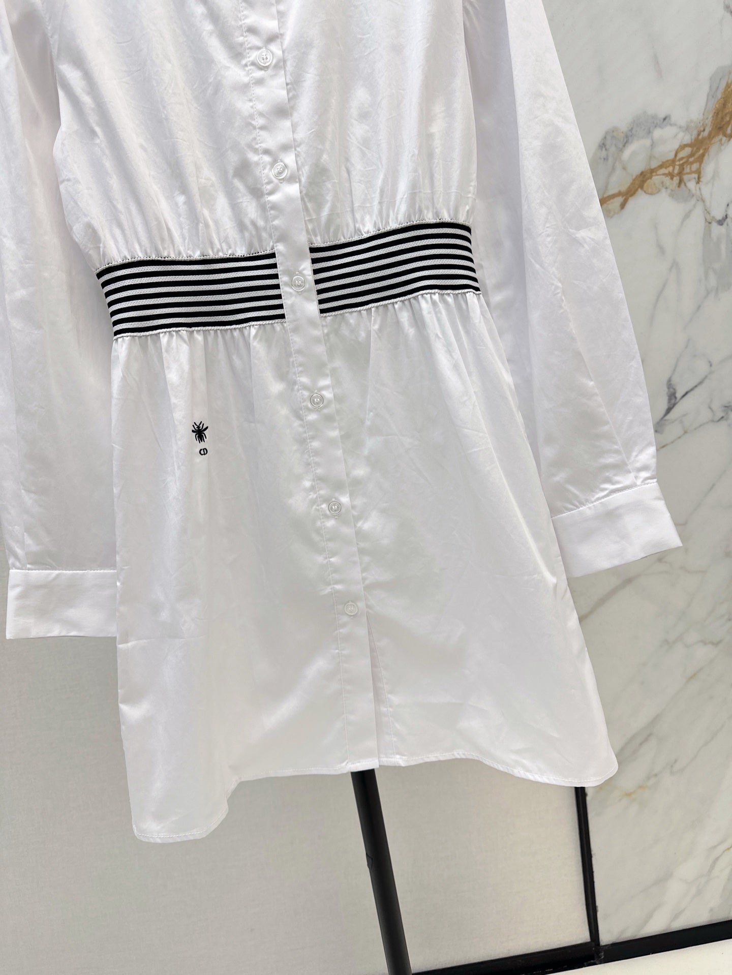D 25ss webbing shirt dress