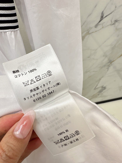 D 25ss webbing shirt dress