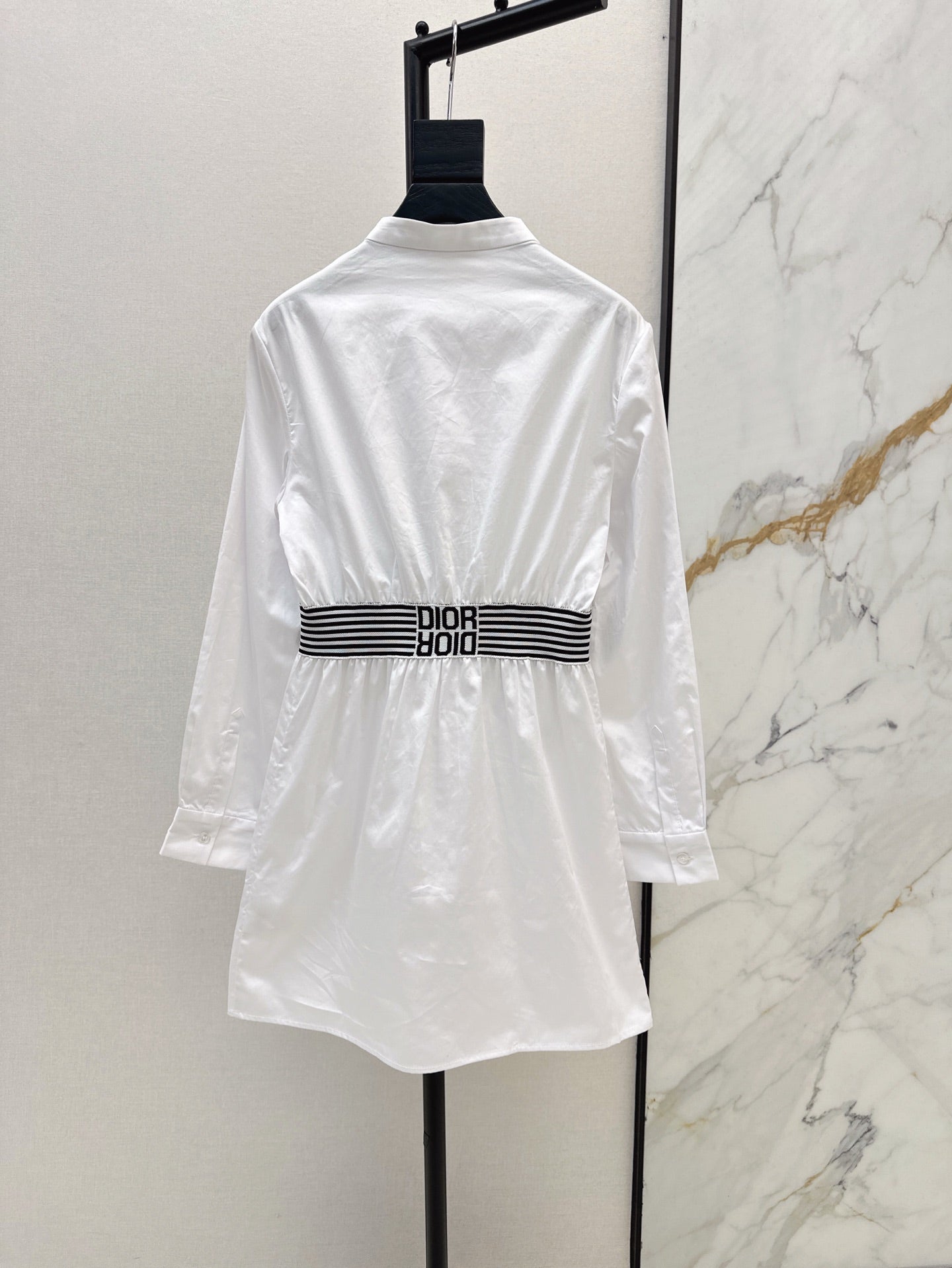 D 25ss webbing shirt dress