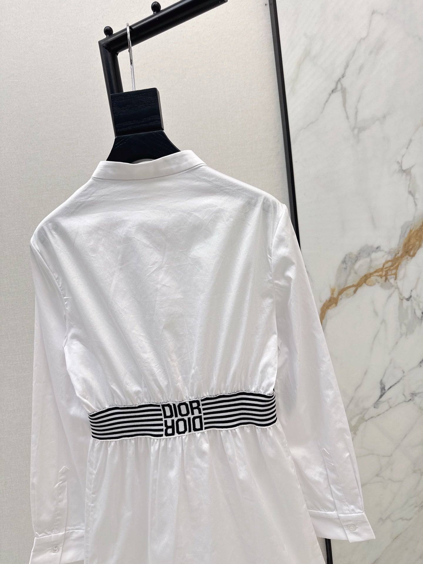 D 25ss webbing shirt dress