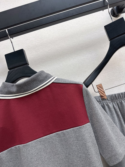 Mi 25ss polo skirt set