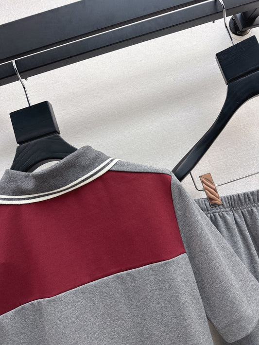 Mi 25ss polo skirt set