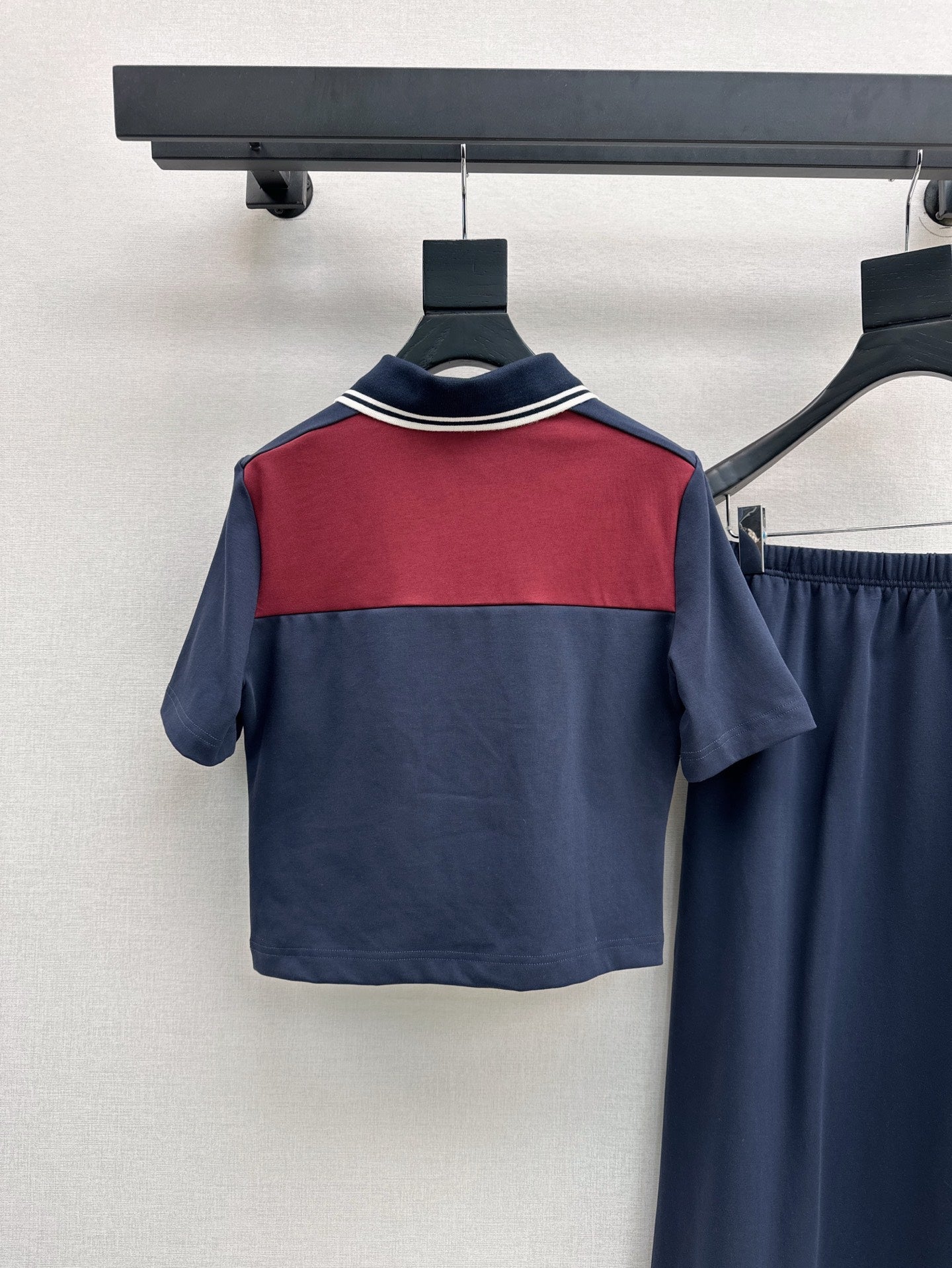 Mi 25ss polo skirt set