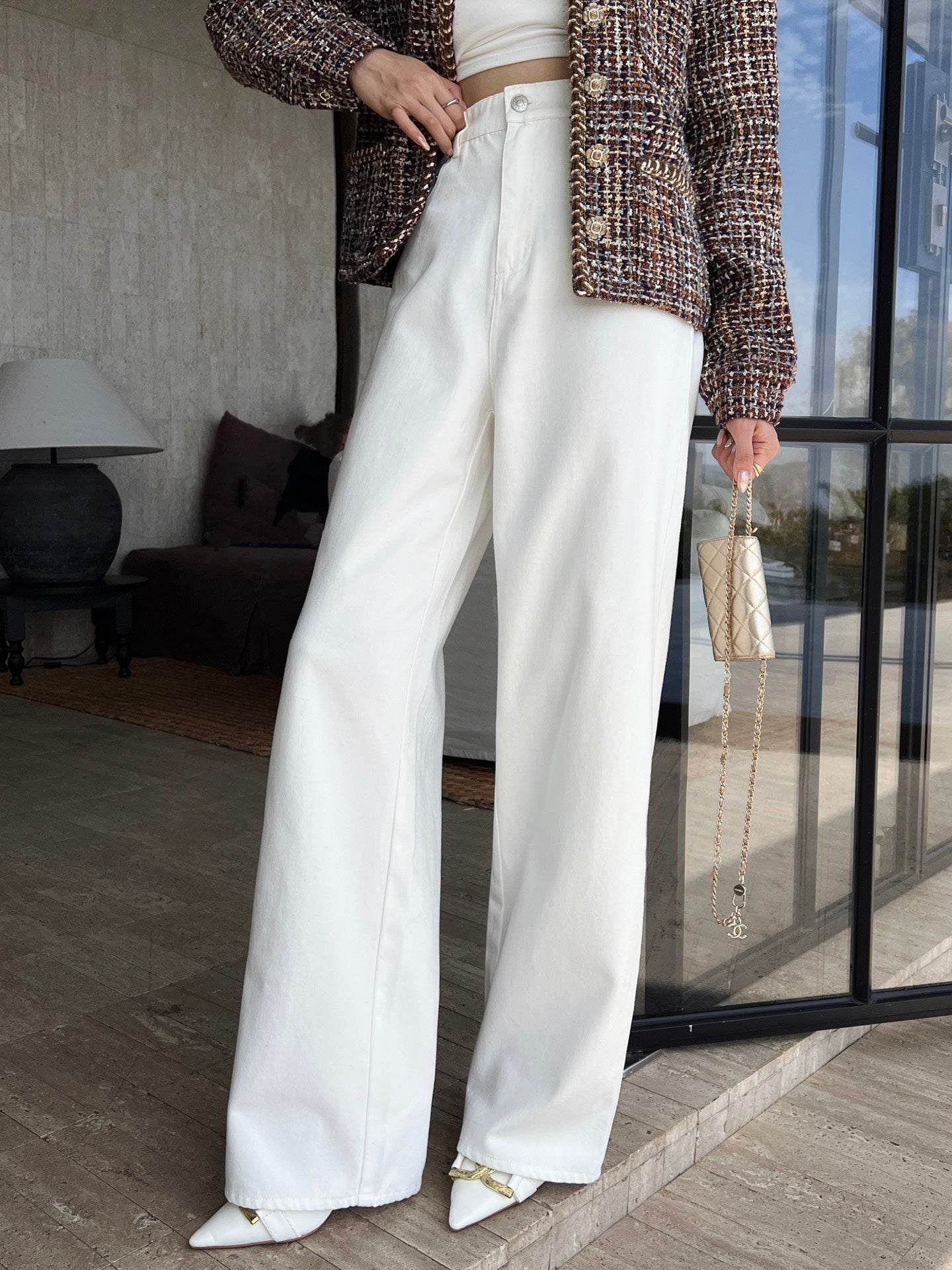 ma 25ss embroidered jeans