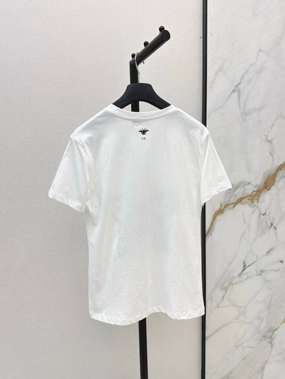 D 25ss embroidered t-shirt