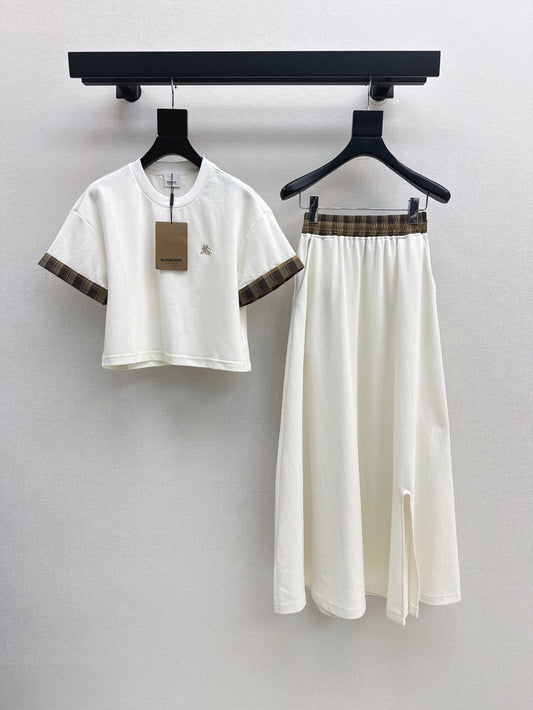 Bur 25ss tee skirt set