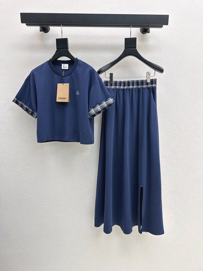 Bur 25ss tee skirt set