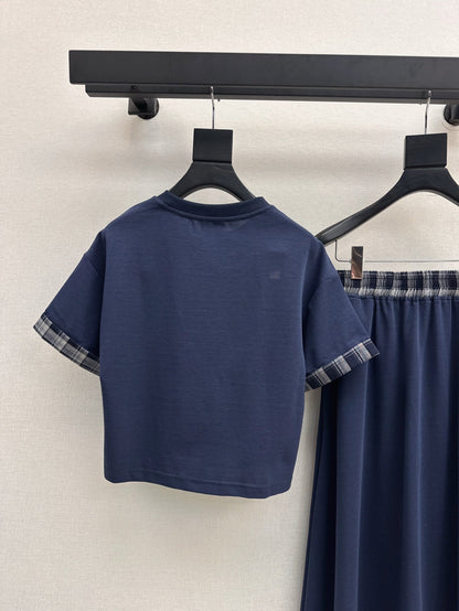 Bur 25ss tee skirt set