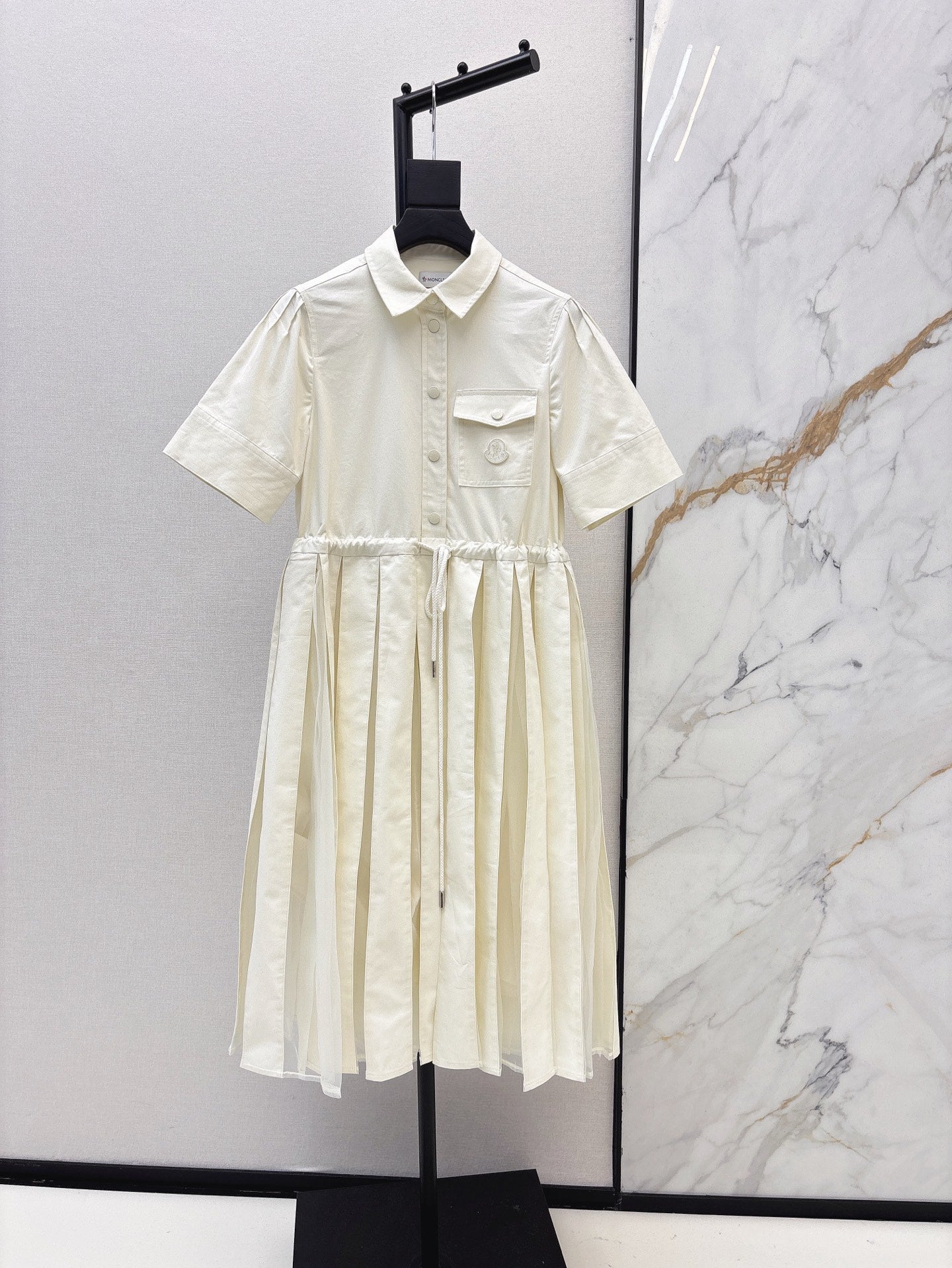 Mo 25ss shirt dress