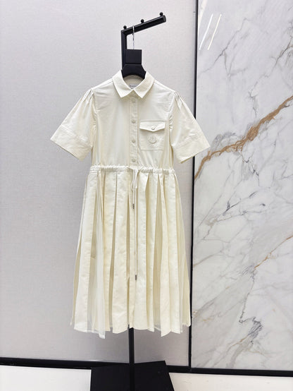 Mo 25ss shirt dress