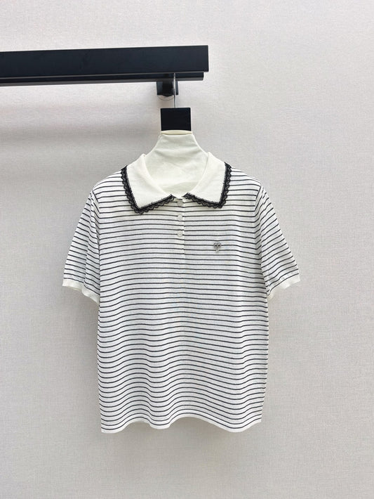D 25ss knit polo shirt