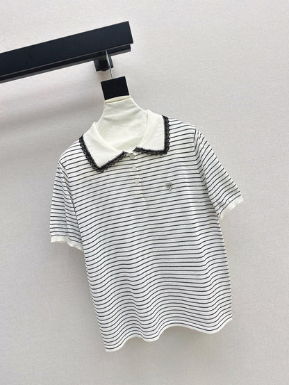 D 25ss knit polo shirt