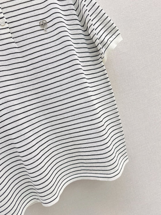 D 25ss knit polo shirt